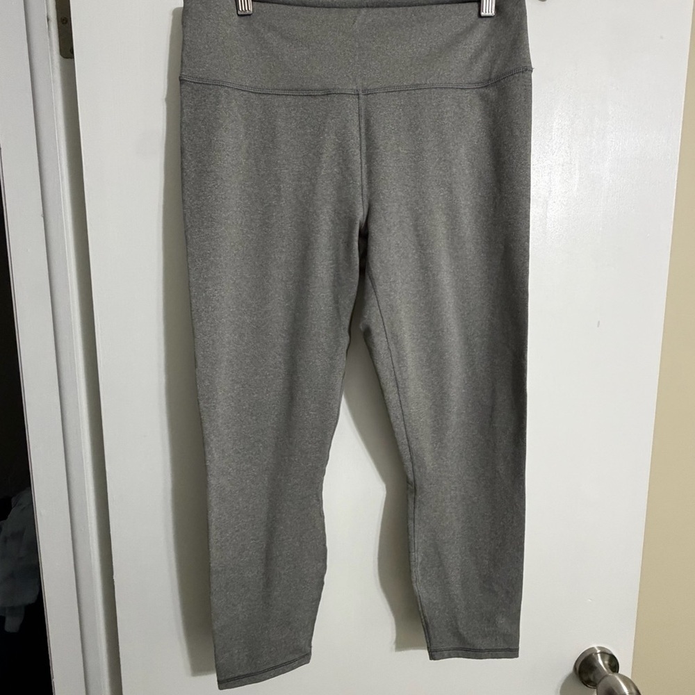 Fabletics Powerhold Gray Leggings Size XL